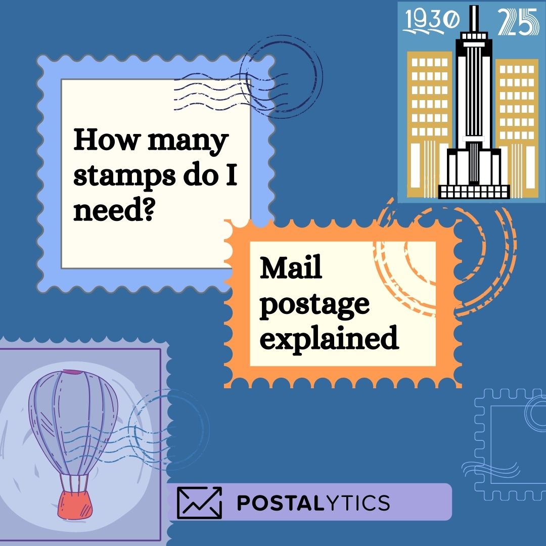 How Many Stamps Do I Need? The US Mail Postage Explained - Postalytics
